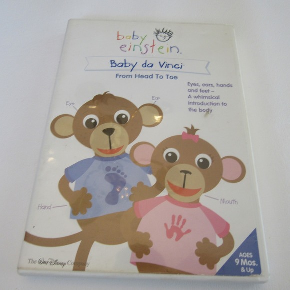 Disney Baby Einstein Other - Baby Einstein Baby da Vinci From Head To Toe DVD Disney 2004 Educational Kids